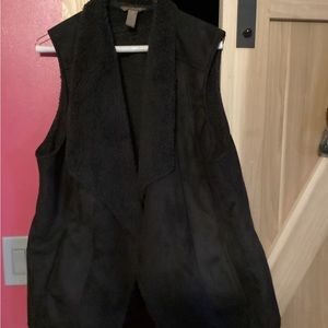 Bit & Bridle 2 pocket black vest
